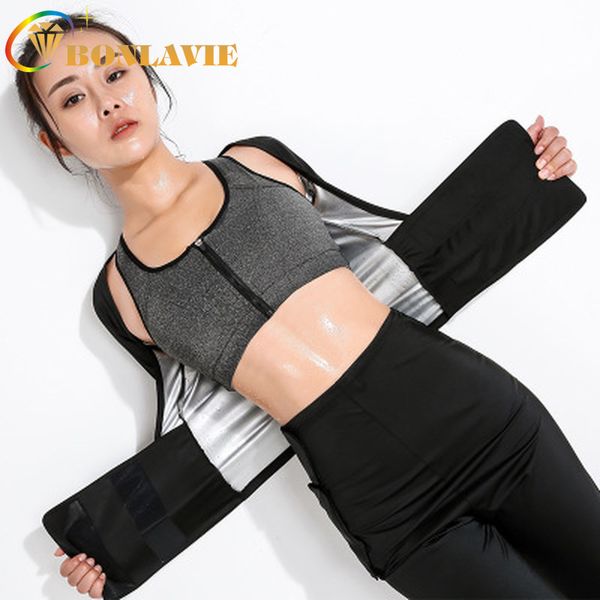 2019 women sweatshirt pants coat belt fat burning belly pants running fitness gym training sports clothing for weight loss, Black;red
2019 women sweatshirt pants coat belt fat burning belly pants running fitness gym training sports clothing for weight loss, Black;red