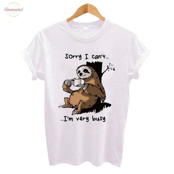 2020 women t shirt cartoon sloth print casual short sleeve o neck women t shirt cute style tumblr tshirts camiseta mujer drop, White
2020 women t shirt cartoon sloth print casual short sleeve o neck women t shirt cute style tumblr tshirts camiseta mujer drop, White