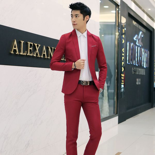 men sets 2017 men's autumn high-grade business blazer sets/male quality slim fit outcoat the two pieces/jackets+ pants, Gray
men sets 2017 men's autumn high-grade business blazer sets/male quality slim fit outcoat the two pieces/jackets+ pants, Gray