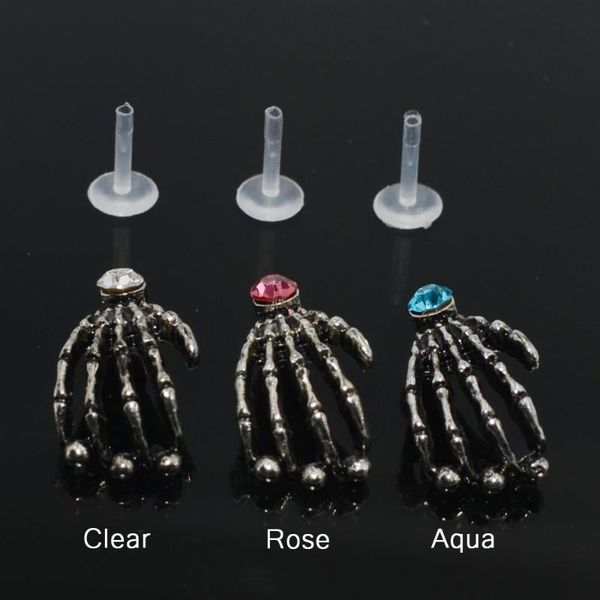 1pc skull ptfe bioplast piercing crystal morne tragus labret ring ear stud bars kit lip piercing body jewelry, Slivery;golden
1pc skull ptfe bioplast piercing crystal morne tragus labret ring ear stud bars kit lip piercing body jewelry, Slivery;golden