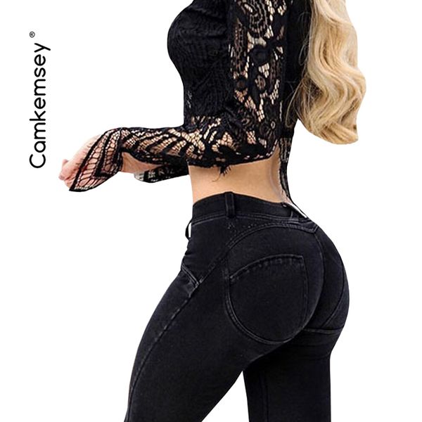 camkemsey plus size s-3xl push up skinny jeans woman black denim jeggings low waist high stretch bodycon denim pants capris, Blue
camkemsey plus size s-3xl push up skinny jeans woman black denim jeggings low waist high stretch bodycon denim pants capris, Blue