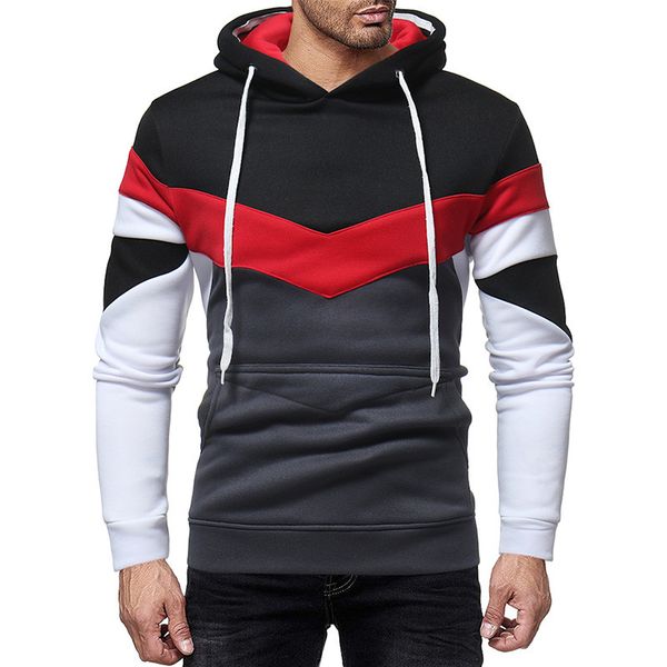fashion panelled mens pullover hoodies designer fleece autumn winter warm hoodies teenager hooded casual mens clothes, Black
fashion panelled mens pullover hoodies designer fleece autumn winter warm hoodies teenager hooded casual mens clothes, Black