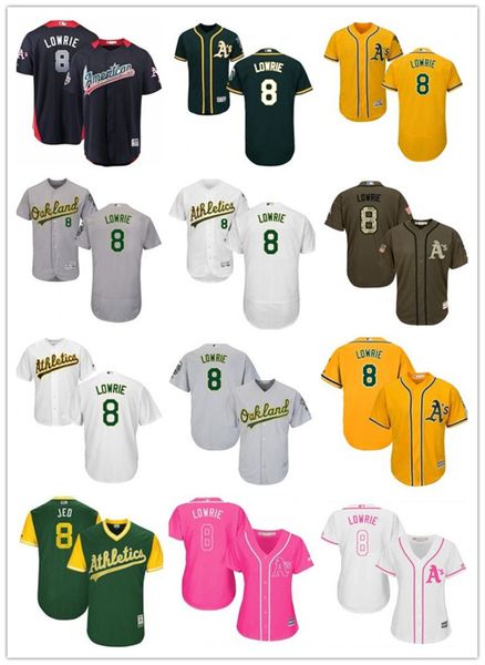 custom oakland oaklandathletics 8 jed lowrie baseball jersey athletics baseball wear men women youth jerseys, Blue;black
custom oakland oaklandathletics 8 jed lowrie baseball jersey athletics baseball wear men women youth jerseys, Blue;black