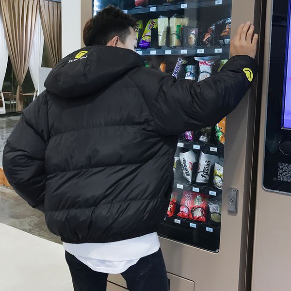 2019 winter new korean print loose short bread dress thicken men's original casual japanese small fresh cotton clothes, Tan;black
2019 winter new korean print loose short bread dress thicken men's original casual japanese small fresh cotton clothes, Tan;black