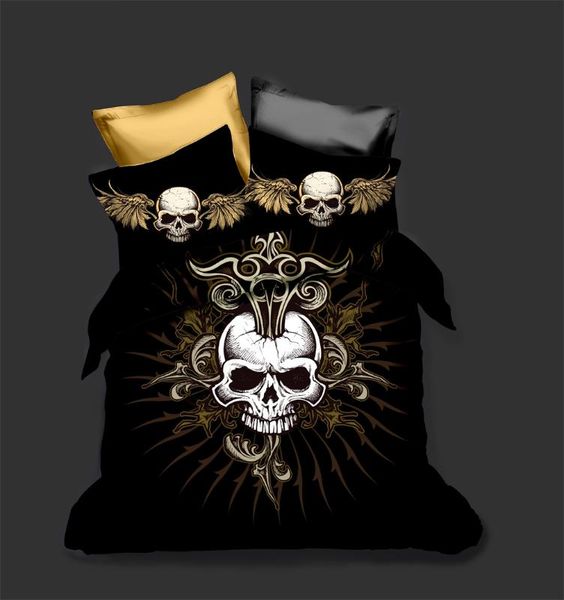 skull totem bedroom decor bedding set men boy gift black background microfiber bedspread 1pc duvet cover with pillowcases
skull totem bedroom decor bedding set men boy gift black background microfiber bedspread 1pc duvet cover with pillowcases