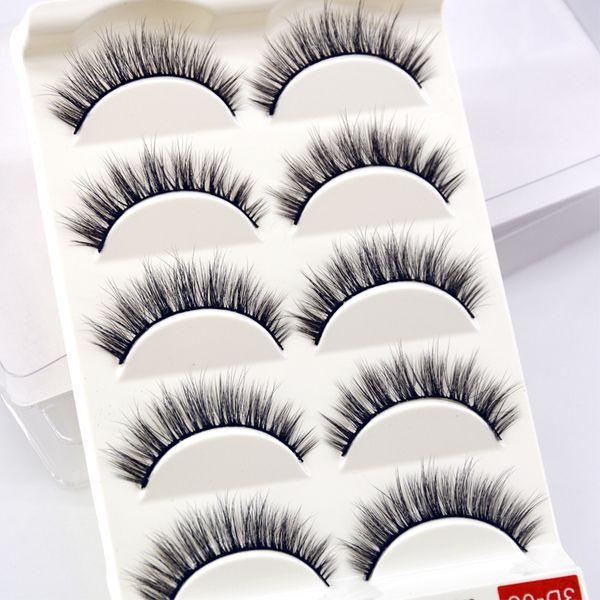 5 pairs 3d handmade fake eyelashes natural long thick daily makeup thick cross eyelashes eye lashes
5 pairs 3d handmade fake eyelashes natural long thick daily makeup thick cross eyelashes eye lashes