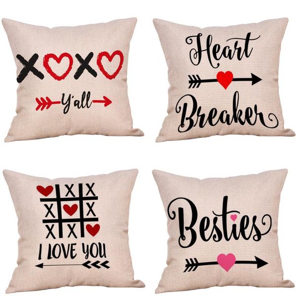 4pc happy valentine's day throw pillow case sweet love square cushion cover home decor cushion cover pillow funda cojin
4pc happy valentine's day throw pillow case sweet love square cushion cover home decor cushion cover pillow funda cojin