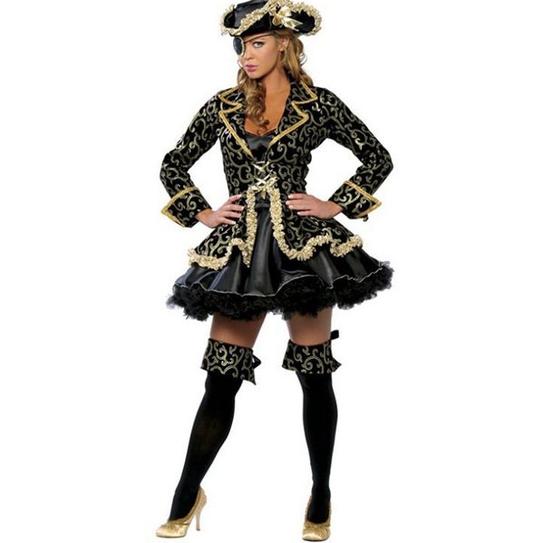 pirate costume women skirt halloween party cosplay fantasy stage performance black gold with blinder hat carnival outfit, Black;red
pirate costume women skirt halloween party cosplay fantasy stage performance black gold with blinder hat carnival outfit, Black;red