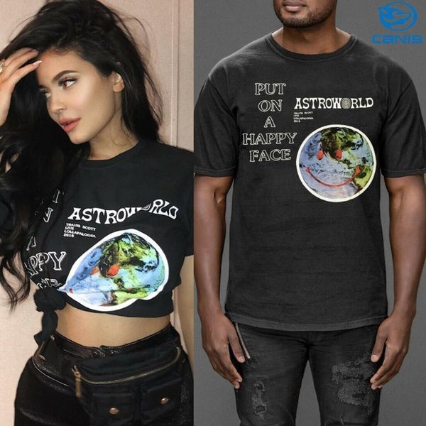 New Fashion Hip Hop T Shirt Men Women Designer Travis Scott Astroworld Print Logo Couple Lovers T-Shirts Free Shipping
New Fashion Hip Hop T Shirt Men Women Designer Travis Scott Astroworld Print Logo Couple Lovers T-Shirts Free Shipping