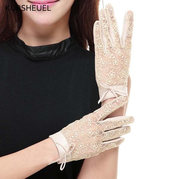 women fashion leather & lace gloves summer anti-uv genuine sheepskin leather gloves ladies girls elegant driving agb558, Blue;gray
women fashion leather & lace gloves summer anti-uv genuine sheepskin leather gloves ladies girls elegant driving agb558, Blue;gray