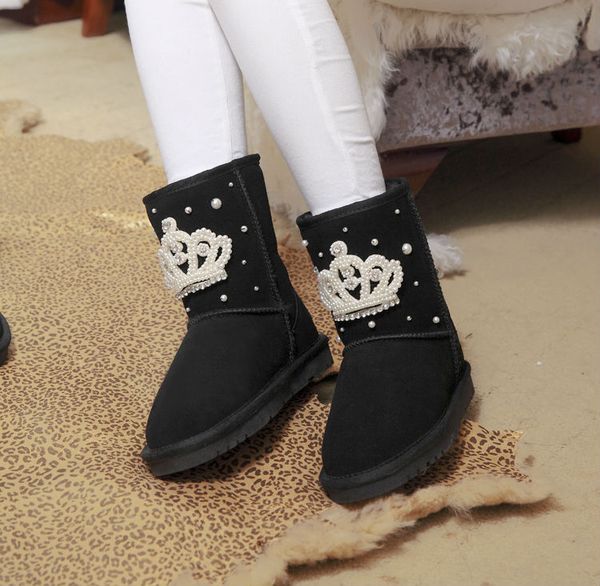women's shoes spring rubber boots for women knee-high in 2015 the new manual diamond crown high fox hairboots leather female boo, Black
women's shoes spring rubber boots for women knee-high in 2015 the new manual diamond crown high fox hairboots leather female boo, Black
