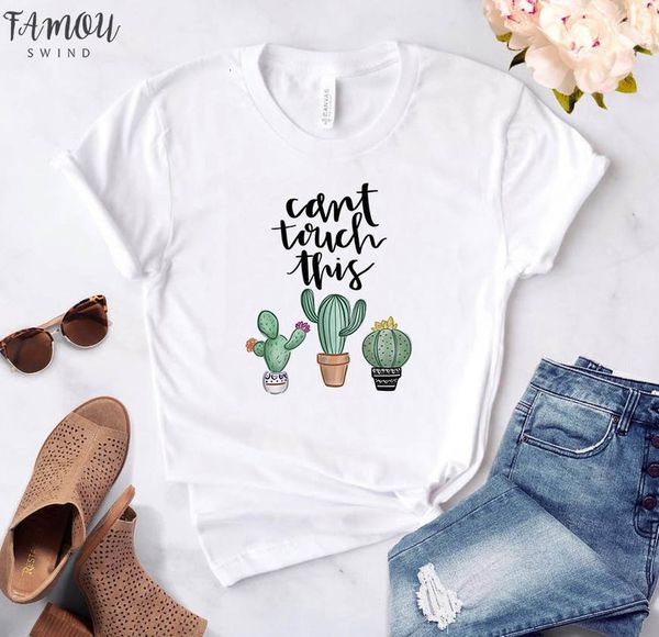 cant touch this cactus print women tshirt cotton casual funny t shirt gift 90s lady yong girl drop ship o neck s, White
cant touch this cactus print women tshirt cotton casual funny t shirt gift 90s lady yong girl drop ship o neck s, White