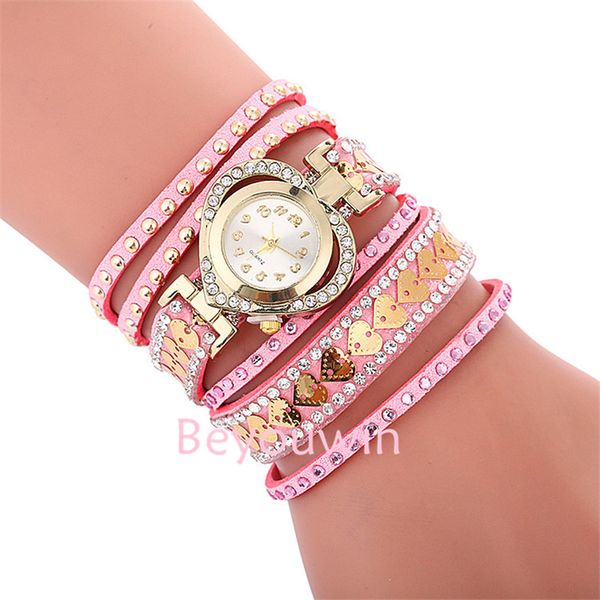 100pcs/lot fashion mini belt heart style wrap around watch for women friend no logo bracelet leather watch for girl lady, Slivery;brown
100pcs/lot fashion mini belt heart style wrap around watch for women friend no logo bracelet leather watch for girl lady, Slivery;brown