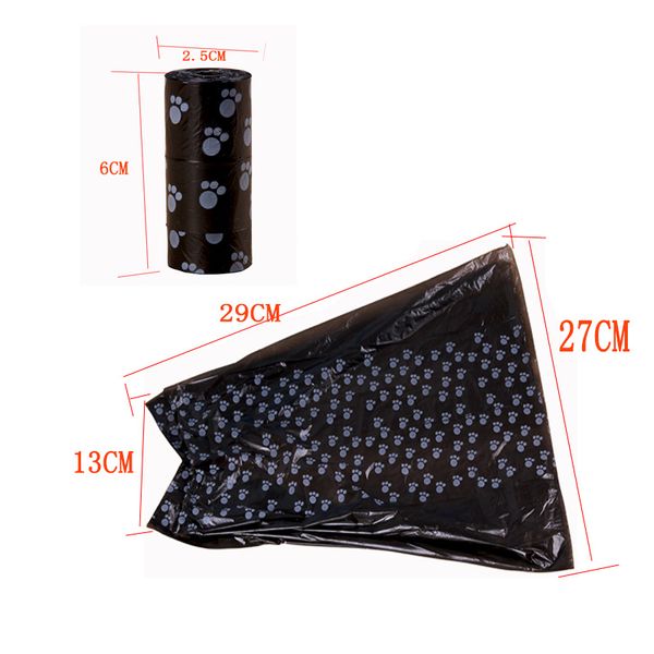 15pcs/roll biodegradable pet dog poop bag zero waste dog pooper bags paw doggy litter poop bag dispenser pets products for dogs
15pcs/roll biodegradable pet dog poop bag zero waste dog pooper bags paw doggy litter poop bag dispenser pets products for dogs