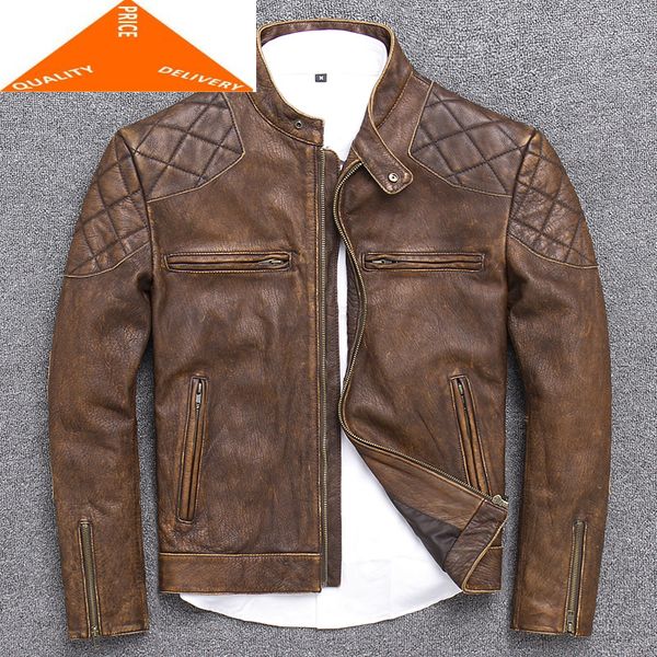 moto biker streetwear natural genuine jacket men fashion autumn spring 100% real sheepskin coat man leather fit chaqueta, Black
moto biker streetwear natural genuine jacket men fashion autumn spring 100% real sheepskin coat man leather fit chaqueta, Black