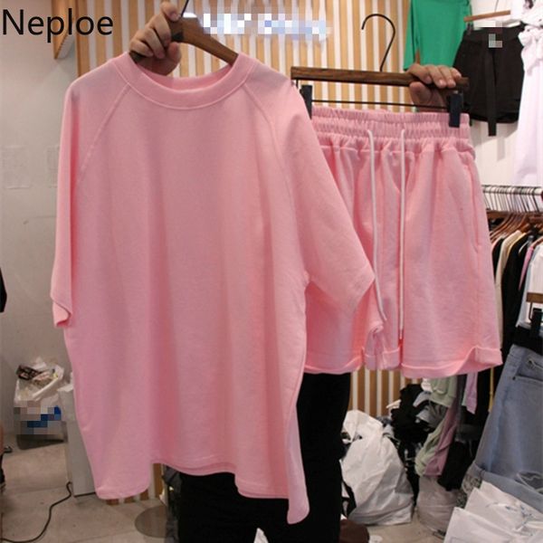 nelloe 2 piece set женщины сплошные оo шея короткие футболки с короткими рукавами + упругая талия на drawstring sharestrish шорты для ног мо, White
nelloe 2 piece set женщины сплошные оo шея короткие футболки с короткими рукавами + упругая талия на drawstring sharestrish шорты для ног мо, White