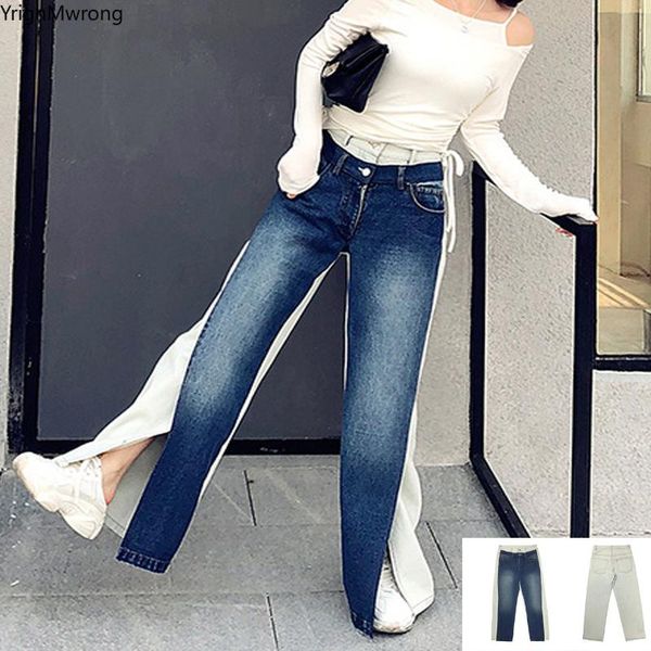 женщины streetwear лоскутная 2 шт стиль contrast denim pant высокой талией джинсы punk harajuku сыпучие wide split long sexy брюк, Black;white
женщины streetwear лоскутная 2 шт стиль contrast denim pant высокой талией джинсы punk harajuku сыпучие wide split long sexy брюк, Black;white