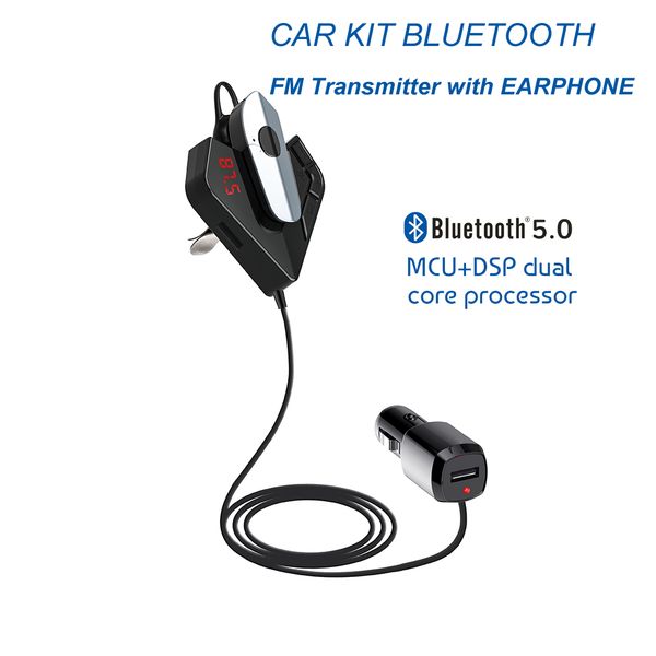 v5.0 bluetooth handscar earphone fm transmitter wireless 2.1a usb fast car charger with tf slot cars kit
v5.0 bluetooth handscar earphone fm transmitter wireless 2.1a usb fast car charger with tf slot cars kit