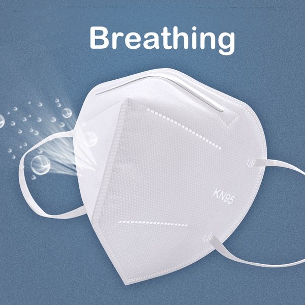 20pcs/lot anti kn95 mask protect anti dust proof pollution breathable non-woven ear loops face mouth masks