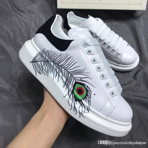 men sneakers women's platform shoes fashion genuine leather men's shoesss lace-up sports shoes casual shoess women basketball shoe, Black
men sneakers women's platform shoes fashion genuine leather men's shoesss lace-up sports shoes casual shoess women basketball shoe, Black