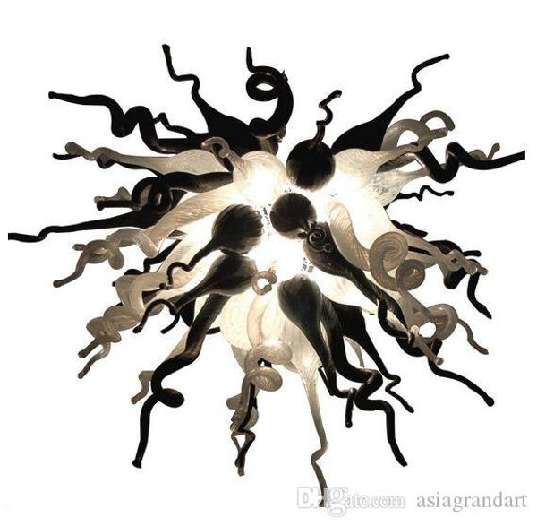 hand blown art glass chandelier modern house designed mounted led ceiling light white and black colored clear glass pendant lamps
hand blown art glass chandelier modern house designed mounted led ceiling light white and black colored clear glass pendant lamps