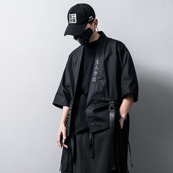 embroidery chinese character chinese style mens jackets and coats summer thin japanese harajuku kimono male hip-hop ribbon coat, Black;brown
embroidery chinese character chinese style mens jackets and coats summer thin japanese harajuku kimono male hip-hop ribbon coat, Black;brown