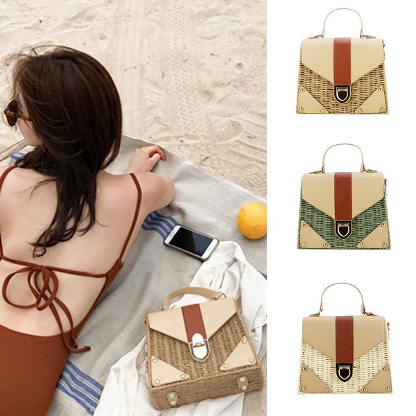 sleeper #w401 2019 fashion women's bohemian straw beach tote handbag handmade cover cross body bag simple daily ing
sleeper #w401 2019 fashion women's bohemian straw beach tote handbag handmade cover cross body bag simple daily ing