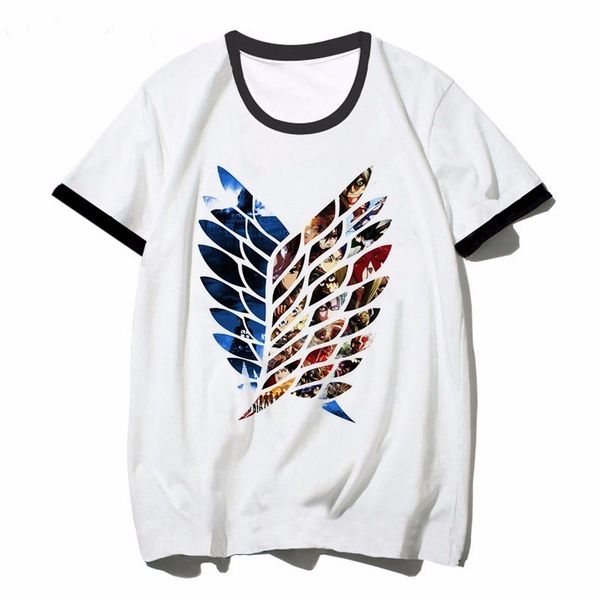 new attack on titan t-shirt cosplay shingeki no kyojin t shirt men short sleeve tee hipster clothes men anime tshirt women, White;black
new attack on titan t-shirt cosplay shingeki no kyojin t shirt men short sleeve tee hipster clothes men anime tshirt women, White;black