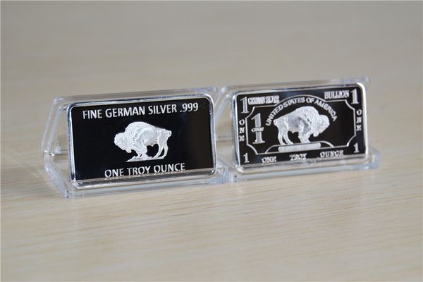 10pcs/lot 1 troy ounce german buffalo silver bullion bar coins, german sliver .999 american buffalo bar
10pcs/lot 1 troy ounce german buffalo silver bullion bar coins, german sliver .999 american buffalo bar