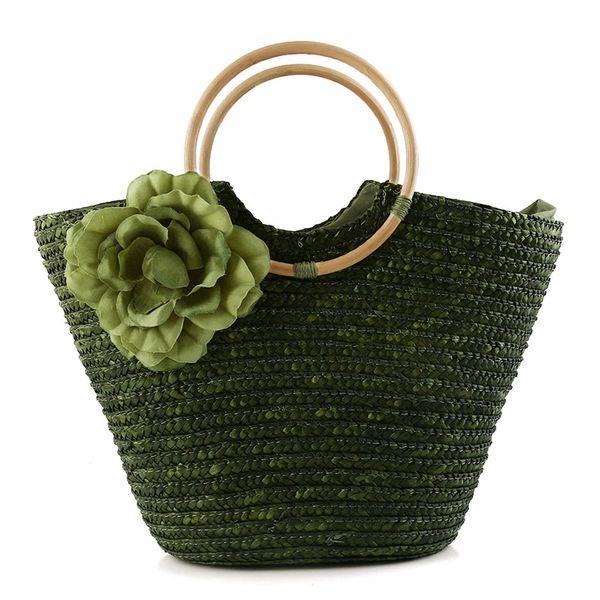 hand straw handbag women flower woven summer beach messenger tote bag basket shopper purse bolsa feminina
hand straw handbag women flower woven summer beach messenger tote bag basket shopper purse bolsa feminina