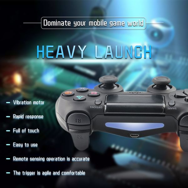 bluetooth gamepad for ps4 controller games joysticks for playstation 4 dualshock 4 wireless joypad for ps3 pc control
bluetooth gamepad for ps4 controller games joysticks for playstation 4 dualshock 4 wireless joypad for ps3 pc control