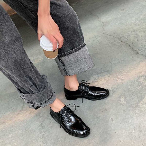 mezereon brief oxfords european style women flats round toe footwear lace up women flat shoe classics design, Black
mezereon brief oxfords european style women flats round toe footwear lace up women flat shoe classics design, Black