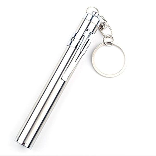 portable mini led battery powered super bright torch light pen lightweight with key ring
portable mini led battery powered super bright torch light pen lightweight with key ring