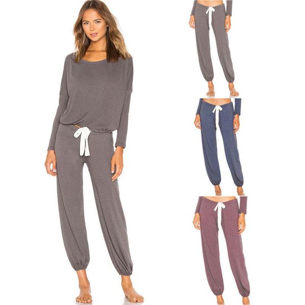 women's spring soft loose solid color elastic waist casual pants sport fitness jogger belted trousers, Black;white
women's spring soft loose solid color elastic waist casual pants sport fitness jogger belted trousers, Black;white