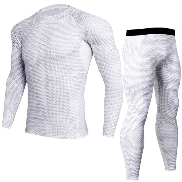 men t shirts trousers set 2 piece men's sports suit compression suit joggers fitness base layer shirt leggings rashguard clothes, Black;blue
men t shirts trousers set 2 piece men's sports suit compression suit joggers fitness base layer shirt leggings rashguard clothes, Black;blue