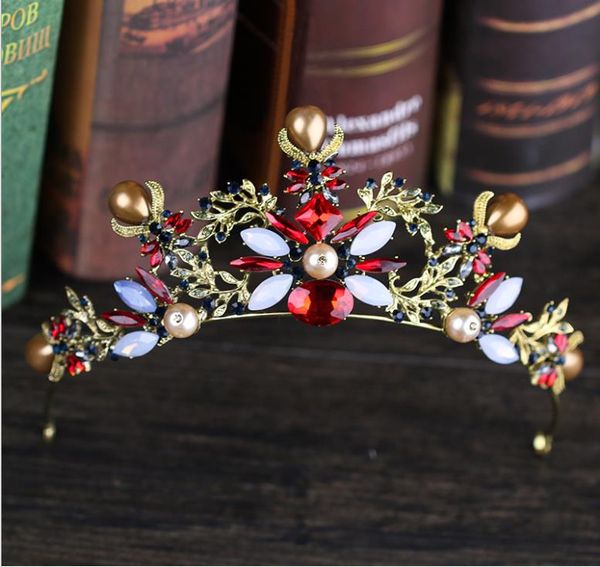 vintage rhinestone crown color crystal crown bridal wedding dress headwear bridal accessories, Silver
vintage rhinestone crown color crystal crown bridal wedding dress headwear bridal accessories, Silver