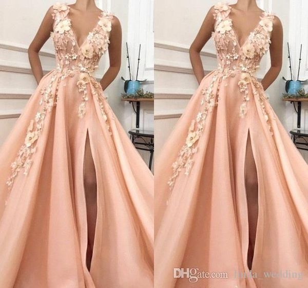 a line long evening dresses glamorous pink flora split celebrity holiday women wear formal party prom gowns custom made plus size, Black;red
a line long evening dresses glamorous pink flora split celebrity holiday women wear formal party prom gowns custom made plus size, Black;red