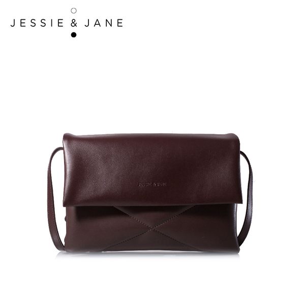 jessie&jane women's elegant split leather cross-body bags 1068