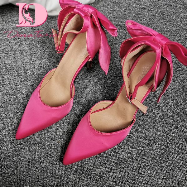 doratasia new arrivals plus size 35-47 pointed toe summer sandals woman shoes buckle strap sweet bowtie shoes women, Black
doratasia new arrivals plus size 35-47 pointed toe summer sandals woman shoes buckle strap sweet bowtie shoes women, Black