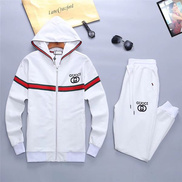 мужская спортивная одежда hoodie осень зима jogger спортивная мужская спортивная одежда set plus размер -4xl, Gray