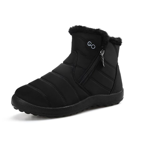 winter women boots 2019 warm plush snow boots women shoes tube thick waterproof casual side zipper ankle plus size, Black
winter women boots 2019 warm plush snow boots women shoes tube thick waterproof casual side zipper ankle plus size, Black