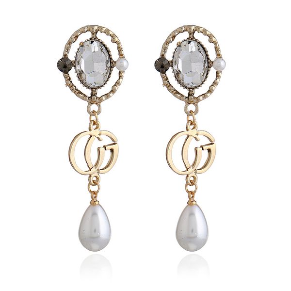 european and american fashion jewelry personality fashion long pearl earrings, Golden
european and american fashion jewelry personality fashion long pearl earrings, Golden