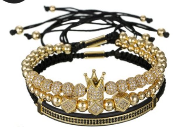 bracelet set crown copper bead woven hexagonal diamond micro-set zircon crescent bangle fashion sell dropshipping lbd, Black
bracelet set crown copper bead woven hexagonal diamond micro-set zircon crescent bangle fashion sell dropshipping lbd, Black