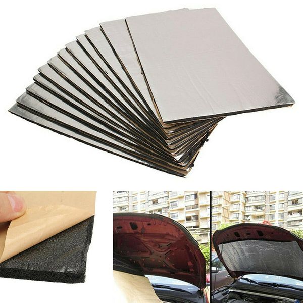 12pcs foil soundproof cotton car sound mat proofing deadener heat noise insulation deadening mat hood closed cell foam
12pcs foil soundproof cotton car sound mat proofing deadener heat noise insulation deadening mat hood closed cell foam