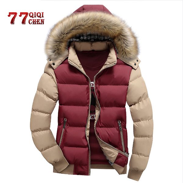brand parkas men plus size 5xl thick warm winter jacket men windproof fur hood casual cotton parkas hombre invierno veste homme, Tan;black
brand parkas men plus size 5xl thick warm winter jacket men windproof fur hood casual cotton parkas hombre invierno veste homme, Tan;black