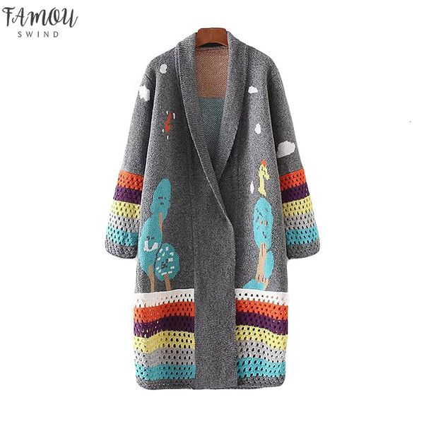 casaco feminino autumn patchwork long cardigan women casual knitted loose long korean sweater coat jumper ls64, White;black
casaco feminino autumn patchwork long cardigan women casual knitted loose long korean sweater coat jumper ls64, White;black