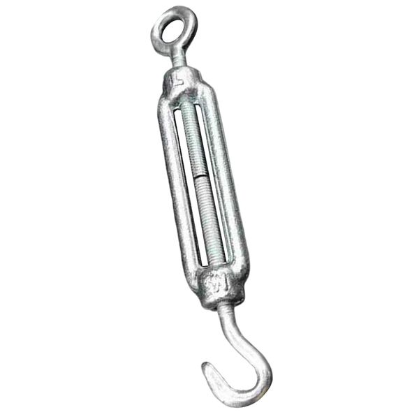 6mm turnbuckle clamping screw with hook and eye for ropes, 316 stainless steel, corrosion protection
6mm turnbuckle clamping screw with hook and eye for ropes, 316 stainless steel, corrosion protection