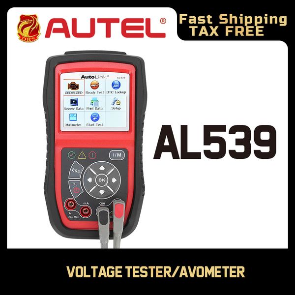 autel autolink al539 auto code reader obdii diagnostic tool obd2 scanner electrical voltage test avo meter battery tester tools
autel autolink al539 auto code reader obdii diagnostic tool obd2 scanner electrical voltage test avo meter battery tester tools