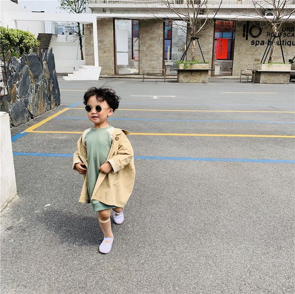 autumn new children baby girl trench coats korean style fashion khaki and plaid loose jackets kids toddler long outerwear, Blue;gray
autumn new children baby girl trench coats korean style fashion khaki and plaid loose jackets kids toddler long outerwear, Blue;gray