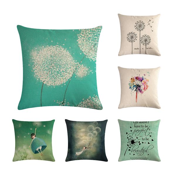45*45cm romantic plant flower dandelion pattern holding pillowcase suitable for home decoration square sofa cushion cover
45*45cm romantic plant flower dandelion pattern holding pillowcase suitable for home decoration square sofa cushion cover